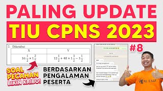 SOAL TIU CPNS 2023 TERBARU BERDASARKAN FR PESERTA [upl. by Alexandra542]