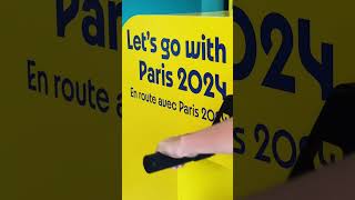 paris2024  Le bureau de poste des athlètes en avantpremière laposte [upl. by Oirretno]