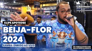 BeijaFlor 2024  SambaEnredo ao vivo  Clipe Apoteose sambas2024 [upl. by Carolus]