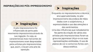 Trabalho de PósImpressionismo [upl. by Monjo980]