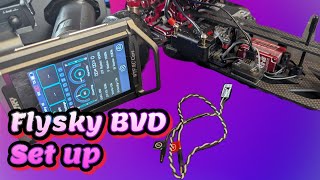 Flysky Enhanced receiver BVD set up [upl. by Bernette]