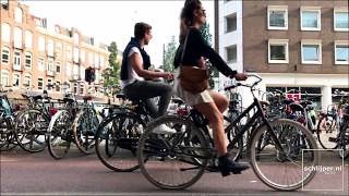 Amsterdam cyclists in slomo [upl. by Demetra650]