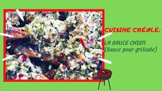 Recette de la Sauce chien Sauce créole pour grillades [upl. by Arries344]