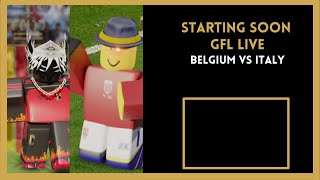 GFL Euro Cup Semi Finals Belgium vs Italy [upl. by Haidabo825]