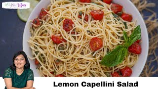 Lemon Capellini Salad Recipe [upl. by Esdras431]