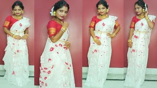 ABSOLUTE BEST Bengali Style Saree Draping for Durga Puja Celebration [upl. by Howarth]