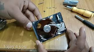 How to repair laptop hard disk  hard disk knocking and clicking sound fix [upl. by Idihc444]