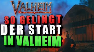 Valheim deutsch  Tutorial für Einsteiger  Anfänger guide  Tipps [upl. by Assiral]