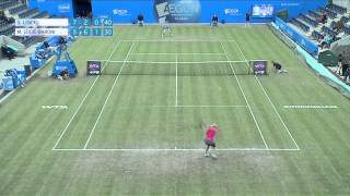 Sabine Lisicki vs Mirjana LucicBaroni  3rd round Aegon Classic 2013 [upl. by Doane]