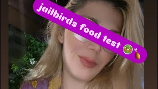 jailbirds food test 🥗🍗♥️ jailbirds food salad chicken [upl. by Alansen]