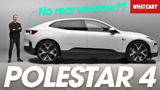 NEW Polestar 4 walkaround – FULL details on radical electric SUV  What Car [upl. by Luisa]