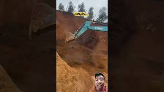 Excavator beko keruk vs tanah tinggi masukberanda [upl. by Ardnwahsal]