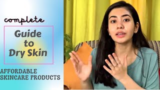 How to Treat Dry Sensitive Skin  Best Dry Skincare Products for Glowing Skin indianskincare [upl. by Iuqcaj314]