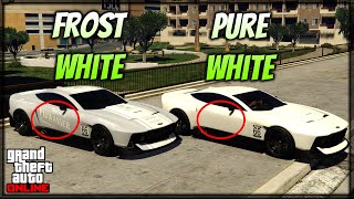 GTA 5  Pure White Crew Color  Crew Color Update [upl. by Lander]