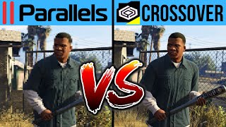 Parallels vs CrossOver  Which Is Best For Windows M1 Mac Gaming [upl. by Allerie]