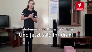 Kinderturnen von Kindern für Kinder – Übungen mit dem Ball [upl. by Mij473]