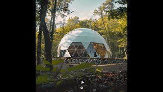 360 Degree tour of a Geodesic Dome Home in East Windsor New Jersey [upl. by Elodie]