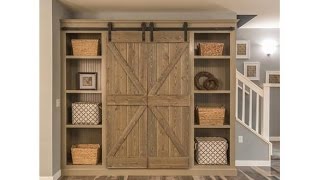 Sliding Barn Doors For Closets [upl. by Lyons]