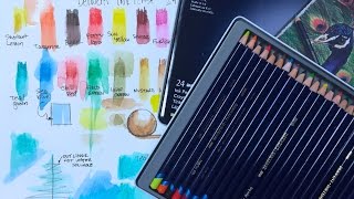 Derwent Inktense Pencil Review [upl. by Ellynad926]