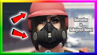 GTA  How To Add Rebreather to 𝗔𝗡𝗬 Bulletproof Helmet [upl. by Fabiano]