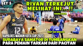 SULIT DIPERCAYA‼️SURABAYA SAMATOR KALAH MELAWAN ISTRA MADIUN DI VOLI KAPOLRES MADIUN KOTA CUP 2023 [upl. by Claudian]