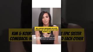 Kim amp Kourtney Kardashian’s Epic Sister Comeback How They Supported Each Other Through It All [upl. by Paver]