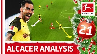 Analysing Paco Alcacer  Dortmunds Super Sub  Bundesliga 2018 Advent Calendar 21 [upl. by Naahsar189]