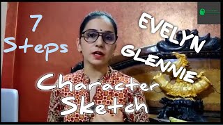 Evelyn Glennie 7 Step Character Sketch  Evelyn Glennie Short Summary CLass 9  By Kaurs Tutorials [upl. by Saihtam]