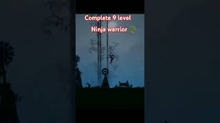 Ninja warrior games 🪖🎯 complete 9 level 🎮ninja 🙏 maja aya [upl. by Apur544]