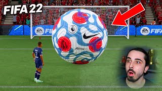 DEV FUTBOL TOPUYLA FIFA 22 OYNADIM [upl. by Akla]