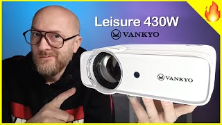 🟢 Proiettore economico Vankyo Leisure 430W Proiettore WiFi  la mia recensione onesta [upl. by Aicaca]