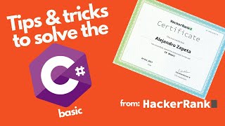 Tips amp tricks for solve the C Basic certification  HackerRank 2022🔥 [upl. by Rihaz43]