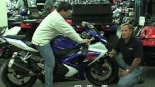 Suzuki 2007 GSXR 1000 Stock Suspension Evaluation [upl. by Lewert]