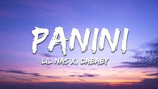 Lil Nas X  Panini Lyrics [upl. by Arymas]