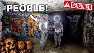 Dangerous Explore inside the Paris Catacombs OUR STORY SHOCKING  Roadtrip France S01E02 [upl. by Claud426]