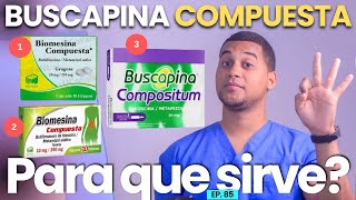 BUSCAPINA COMPUESTA PARA QUE SIRVE  3 COSAS [upl. by Ichabod]