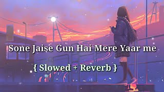 sone chandi kya karenge pyar mein slowed  reverb  Udit narayan  alka yagnik  90s Song [upl. by Hett]