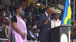 Abaperezida 17 bitabiriye umuhango wo kurahira kwa Paul Kagame [upl. by Berget]