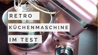 ALDI Retro Küchenmaschine von Quigg  Unboxing  Demo Review [upl. by Lirpa]