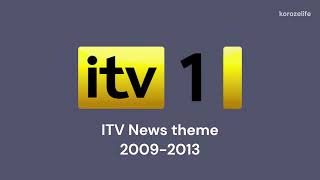 ITV  News theme 20092013 [upl. by Yditsahc]