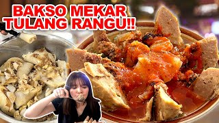 BAKSO MEKAR JUMBO TUMPAH CABE INI TERLALU ENAK  BIKIN KITA NAMBAH TERUS [upl. by Frederich]