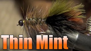 Thin Mint  Best Streamer For Stillwater Lakes  Woolly Bugger Fly Tying  Bob Gaviglio Pattern [upl. by Tessie]