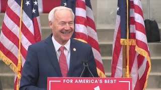 Asa Hutchinson speaks on campaign promises solutions in 2024 presidential run announcement [upl. by Ursel]