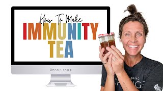 How To Make dōTERRA Immunity Tea Using dōTERRA Essential Oils [upl. by Eremehc]