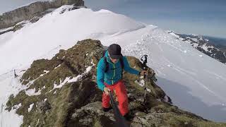 Splitboard Tour im Kleinwalsertal Von der TalstationAuenhütte aufs Hahnenköpfle Ifen [upl. by Norling]