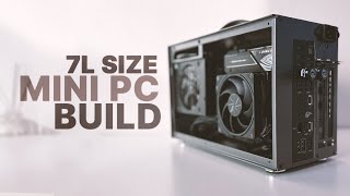 PCCOOLER i100 PRO Build  Mini ITXSFF PC Case [upl. by Mcgee]