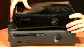 Xbox 360 Slim Comparison New Vs Old [upl. by Adnara]