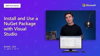 Install and Use a NuGet Package with Visual Studio  NuGet 101 2 of5 [upl. by Awram]