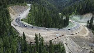 Big Fill landslide bypass opens to motorists [upl. by Suez]