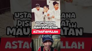 USTADZ MAULANA BATIBA DISIRAM😱 SAAT HENDAK SHOLAT JUMAT🥹⁉️🤔 viral islam tiktok allah shorts [upl. by Innavoij]